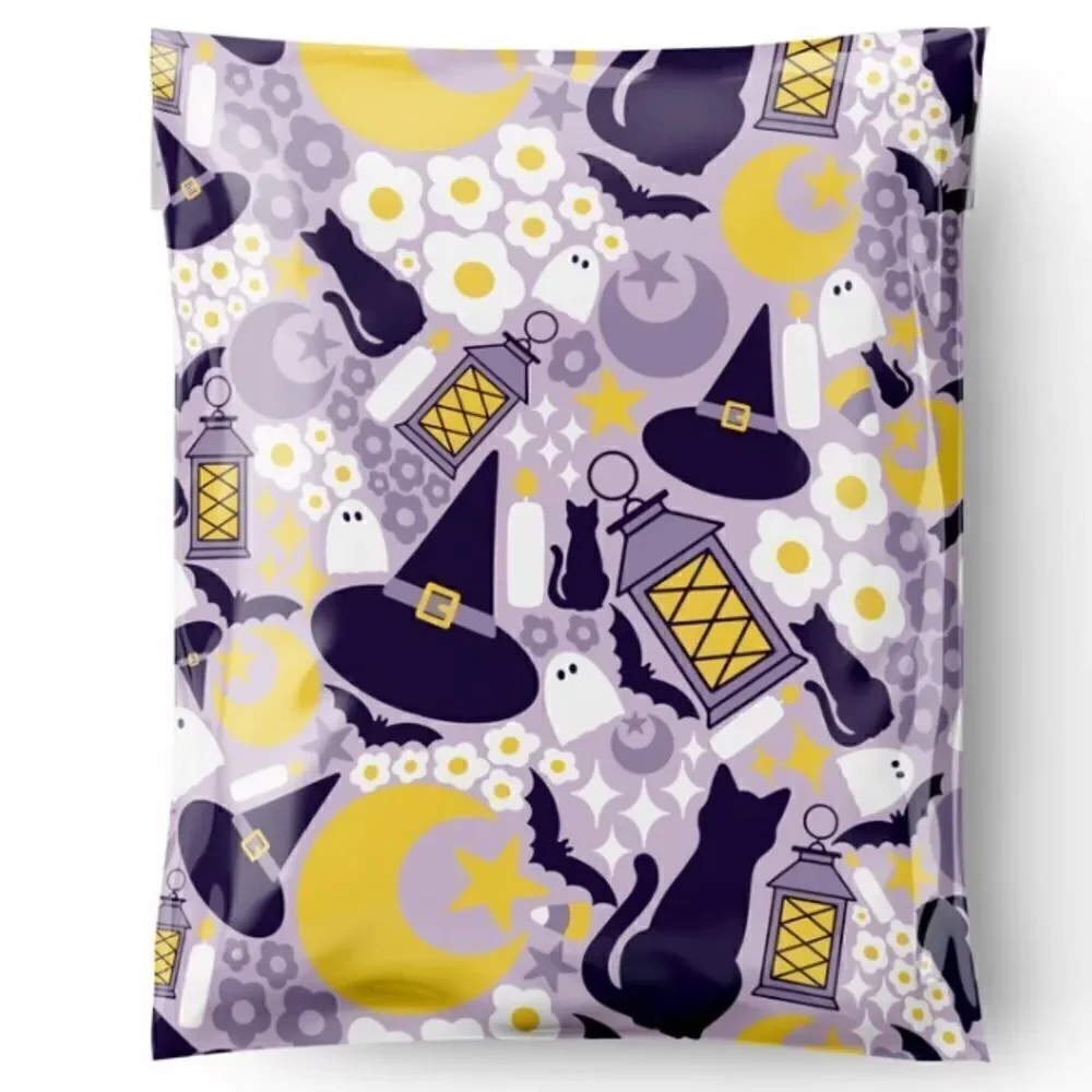 Poly Mailers Mixed sizes 6x9 10x13 12.5x5 14.5x19 35 poly mailers 35 stickers